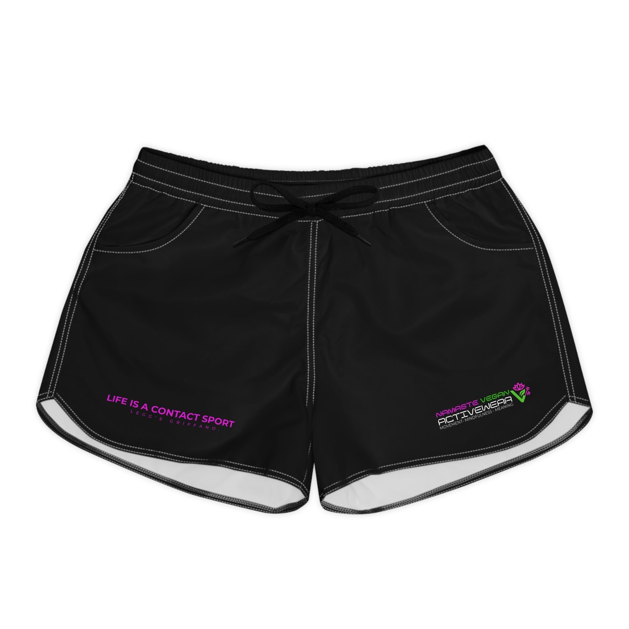 Namaste Vegan™ Women’s Active Shorts Printify