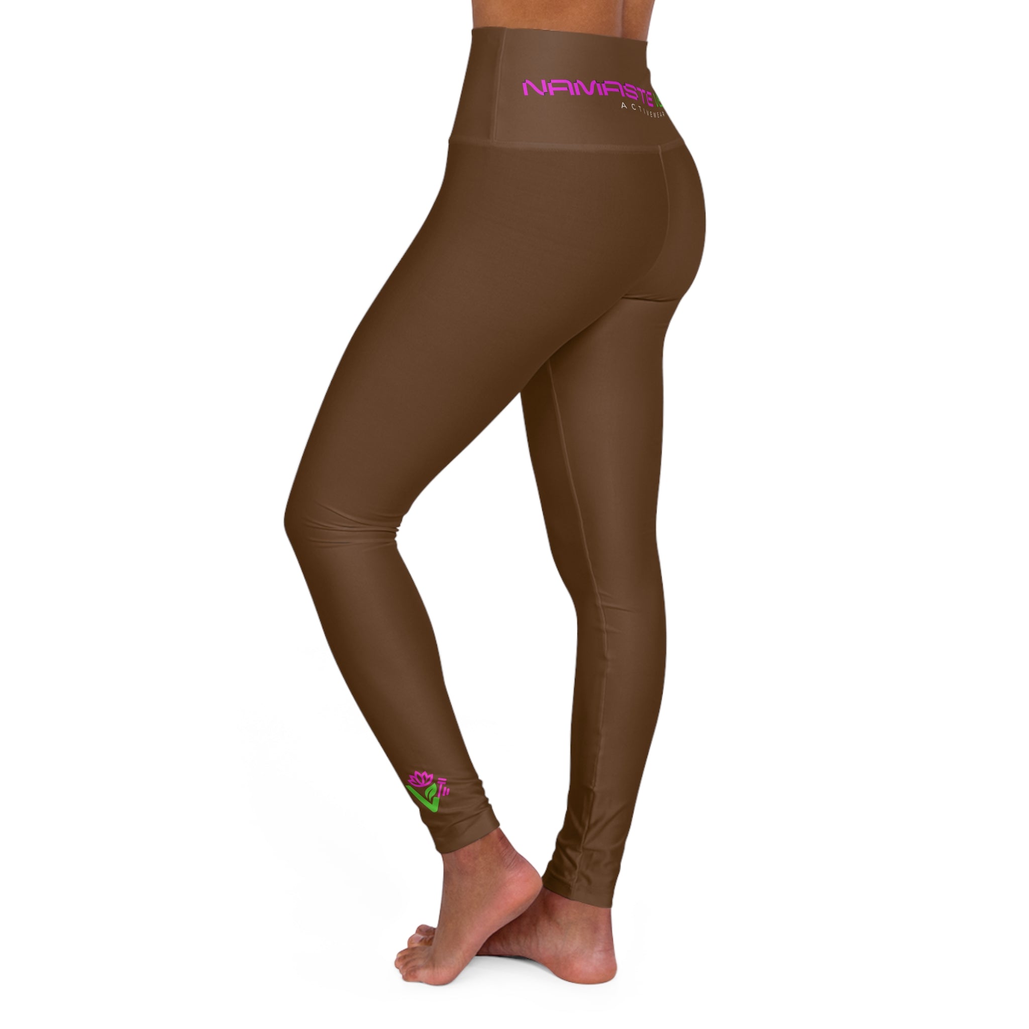 Namaste Flex™ High-Waisted Leggings Printify