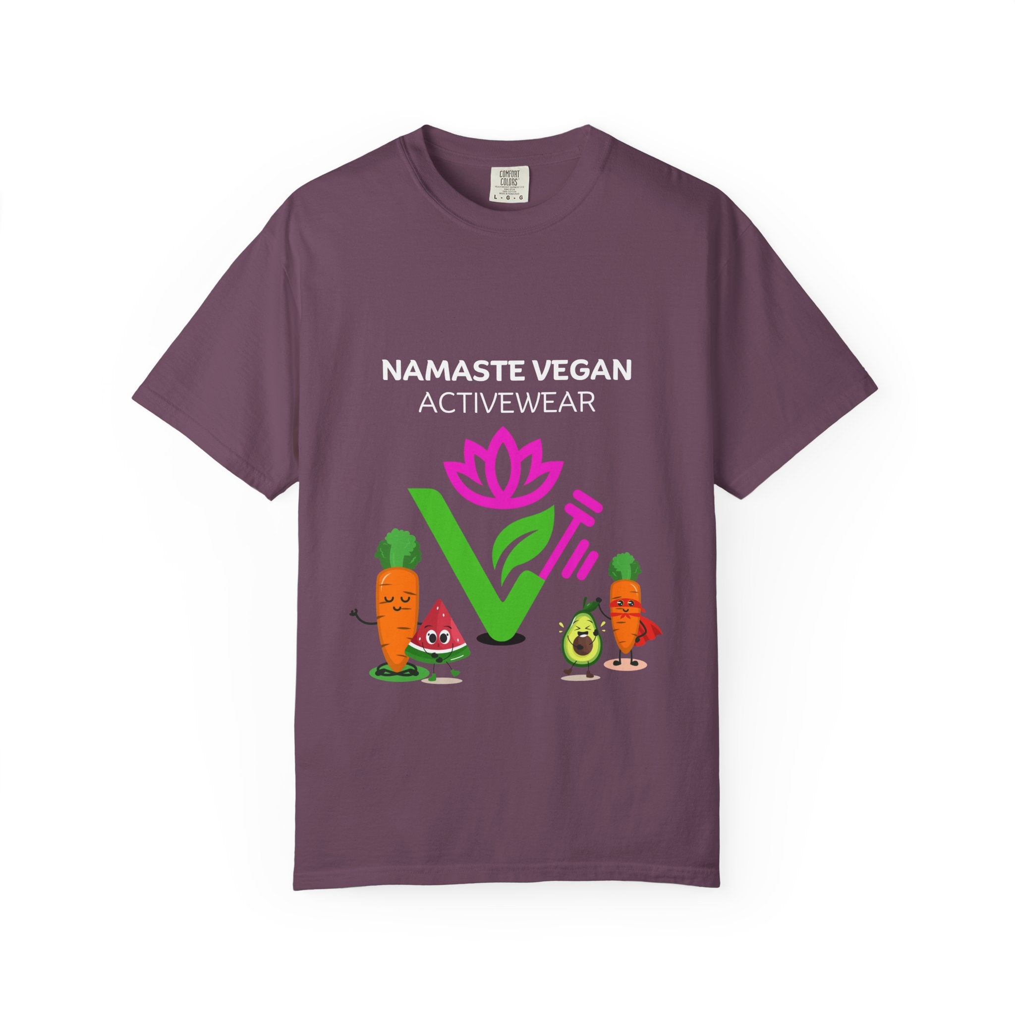 Vegan Garden T-Shirt — 'No Meat' Cute Veggie Graphic Tee Printify