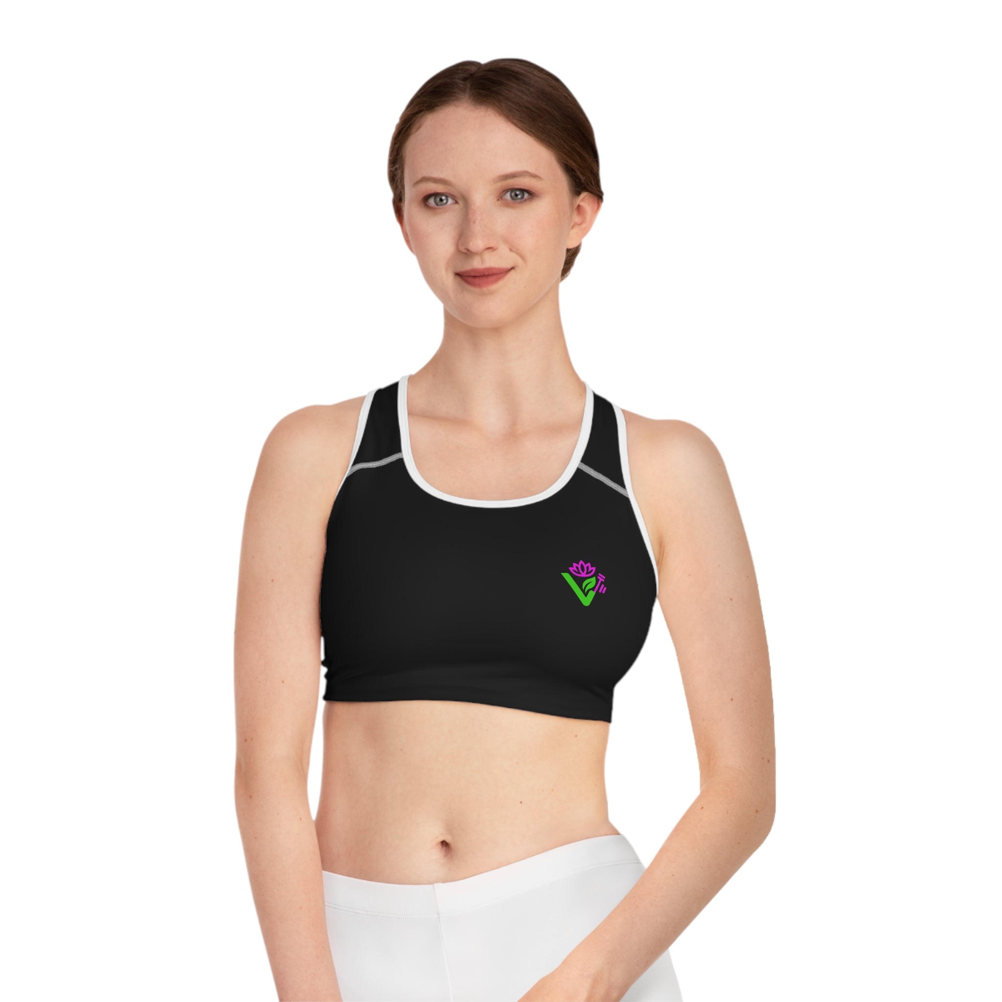 Vegan Sports Bra – Stylish Compression Activewear