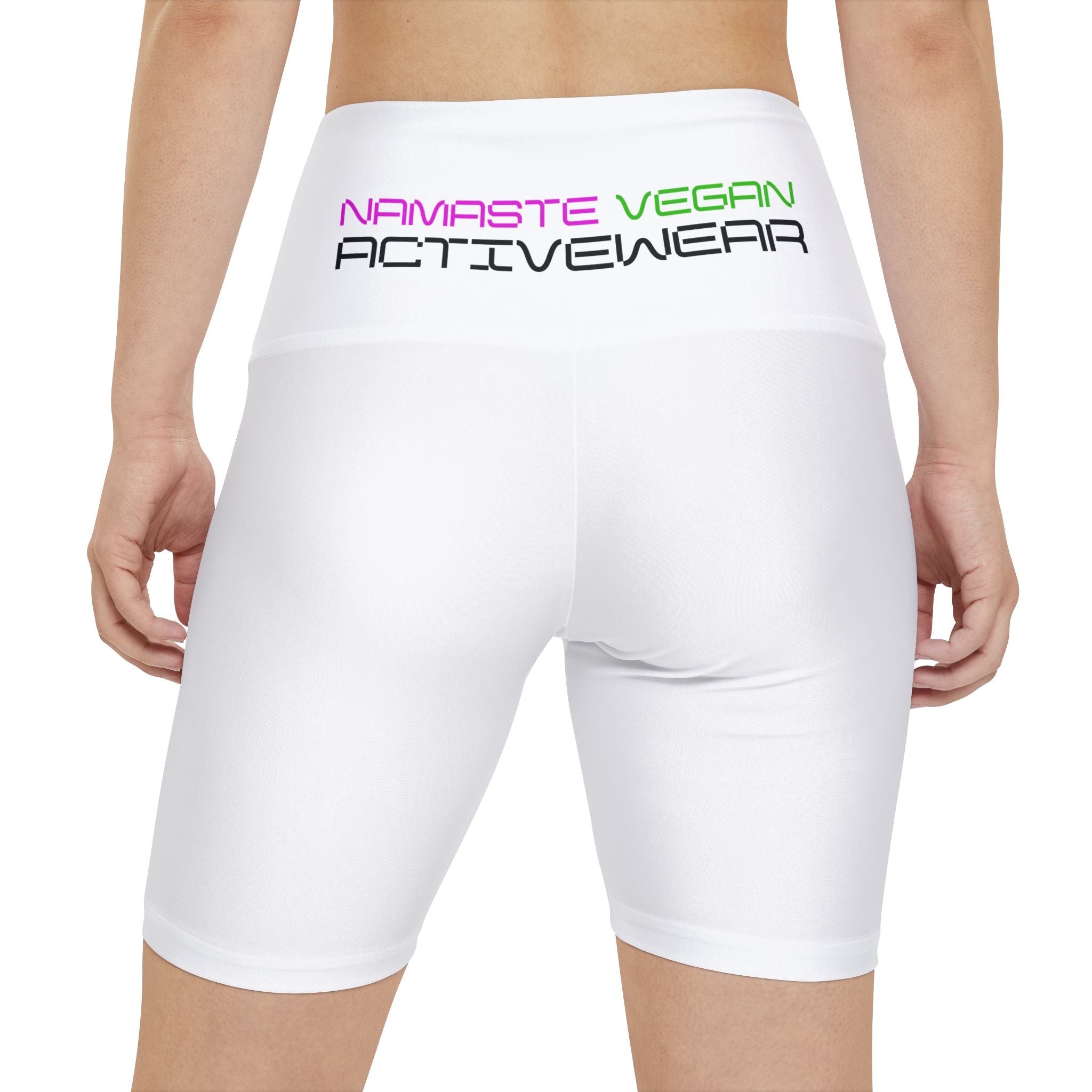 Namaste Vegan SculptFit™ Workout Shorts Printify