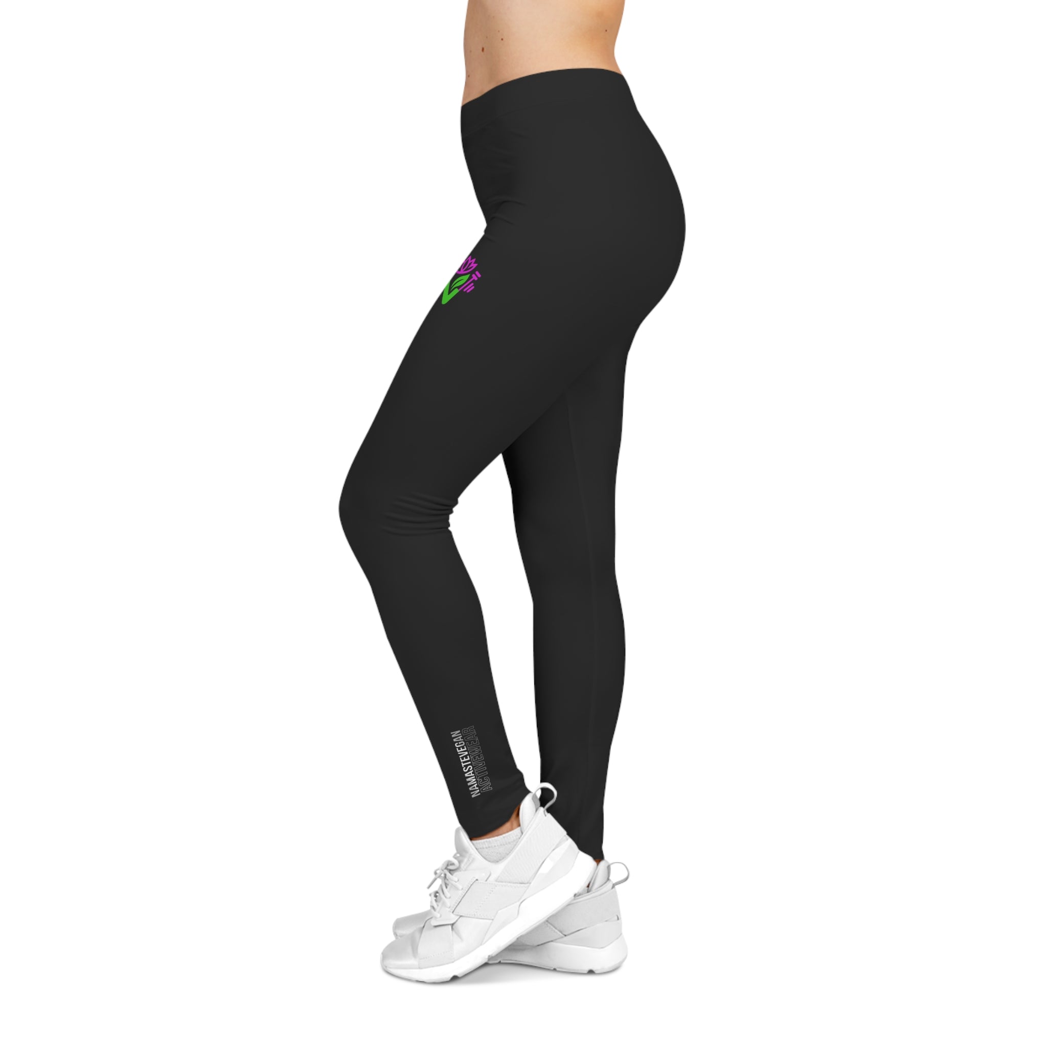 Stylish Women's Casual Leggings - Perfect for Yoga, Workout, Everyday Wear, or Lounging | Floral AOP Design, Comfortable Stretch, [...] Printify