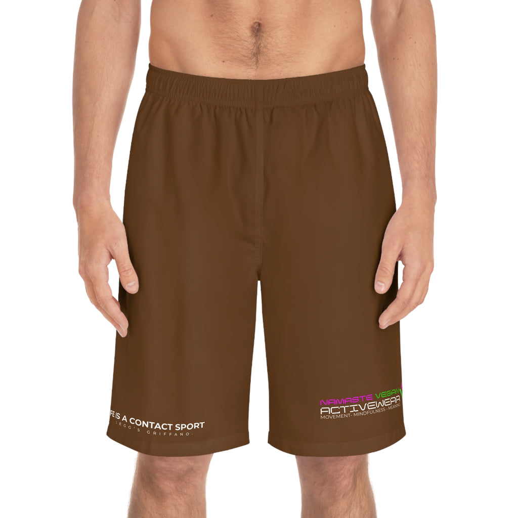 Copy of Copy of Namaste Vegan™ Men’s Board Shorts — 100% Vegan Quick-Dry Activewear