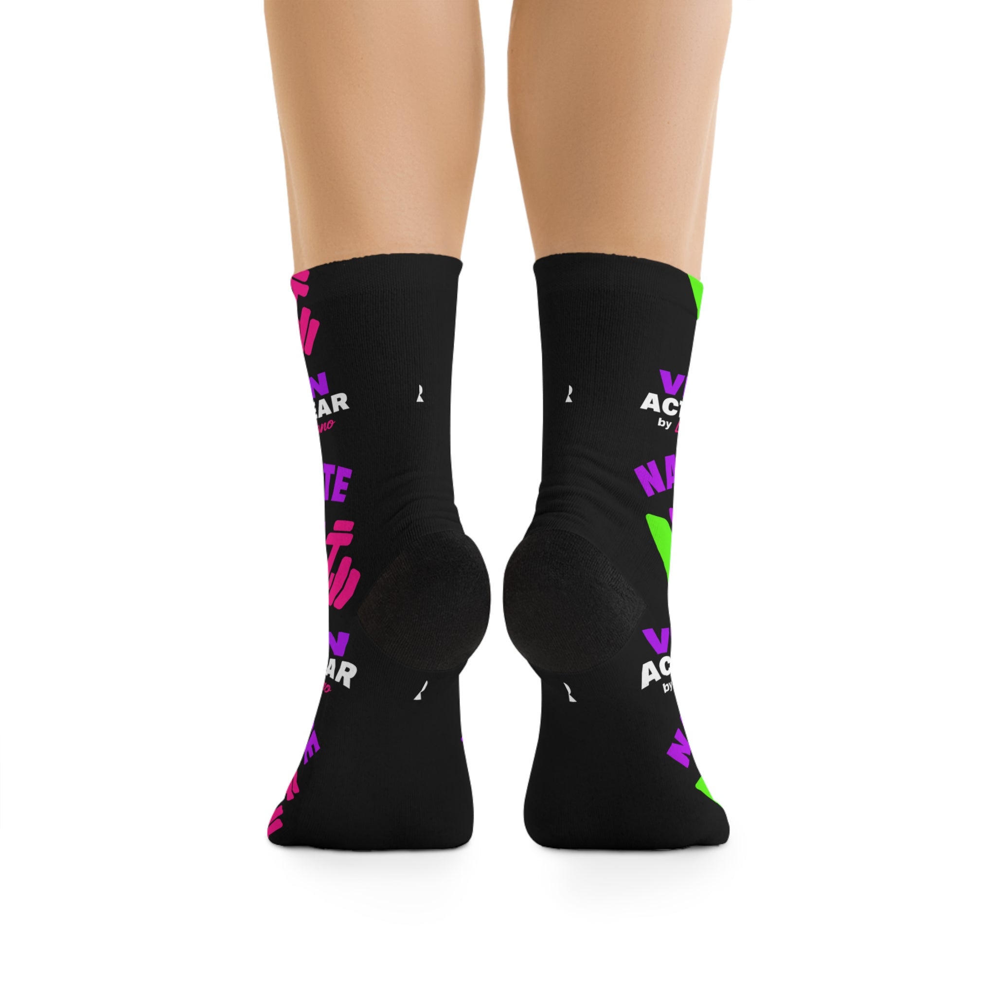 Recycled Poly Socks Printify