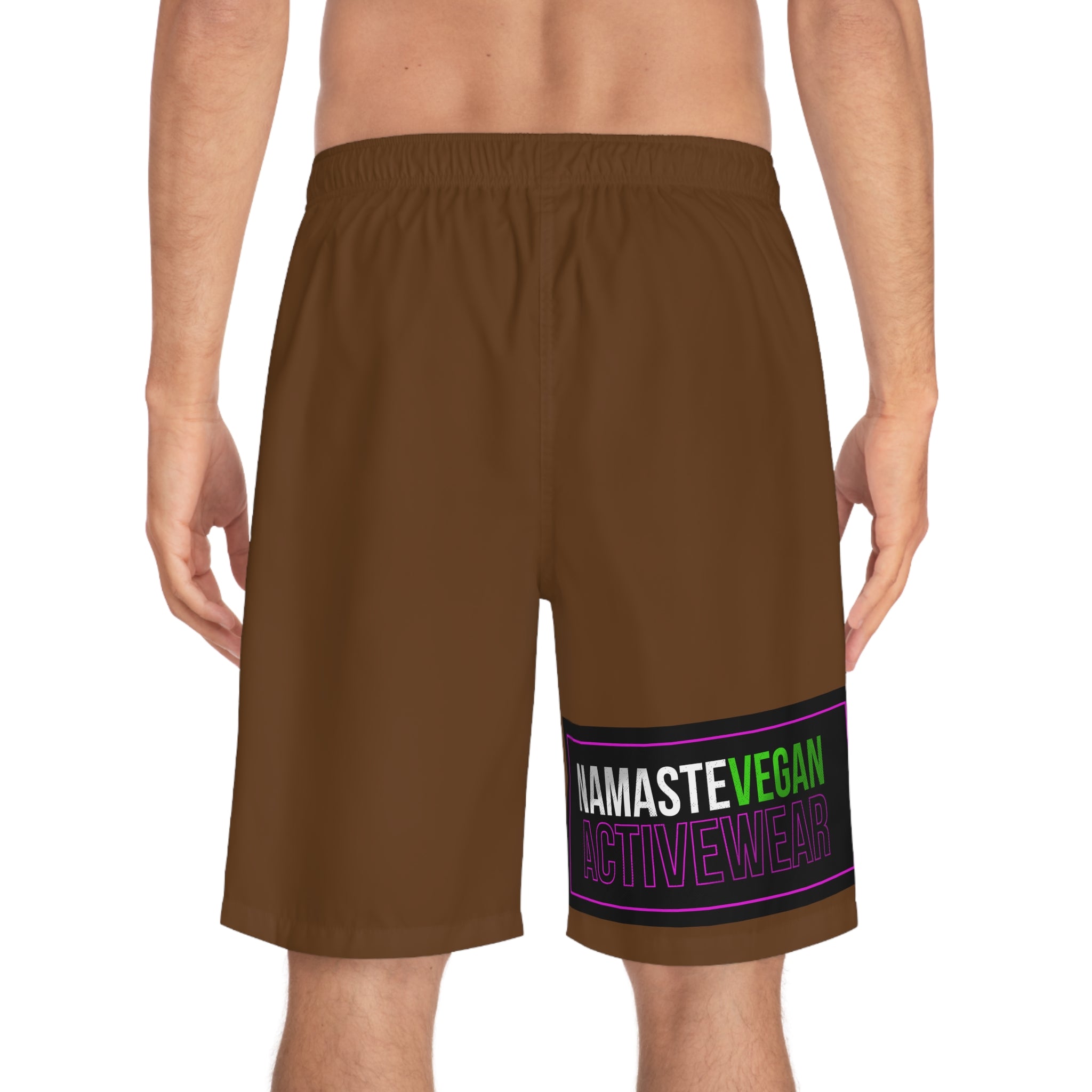 Copy of Copy of Namaste Vegan™ Men’s Board Shorts — 100% Vegan Quick-Dry Activewear