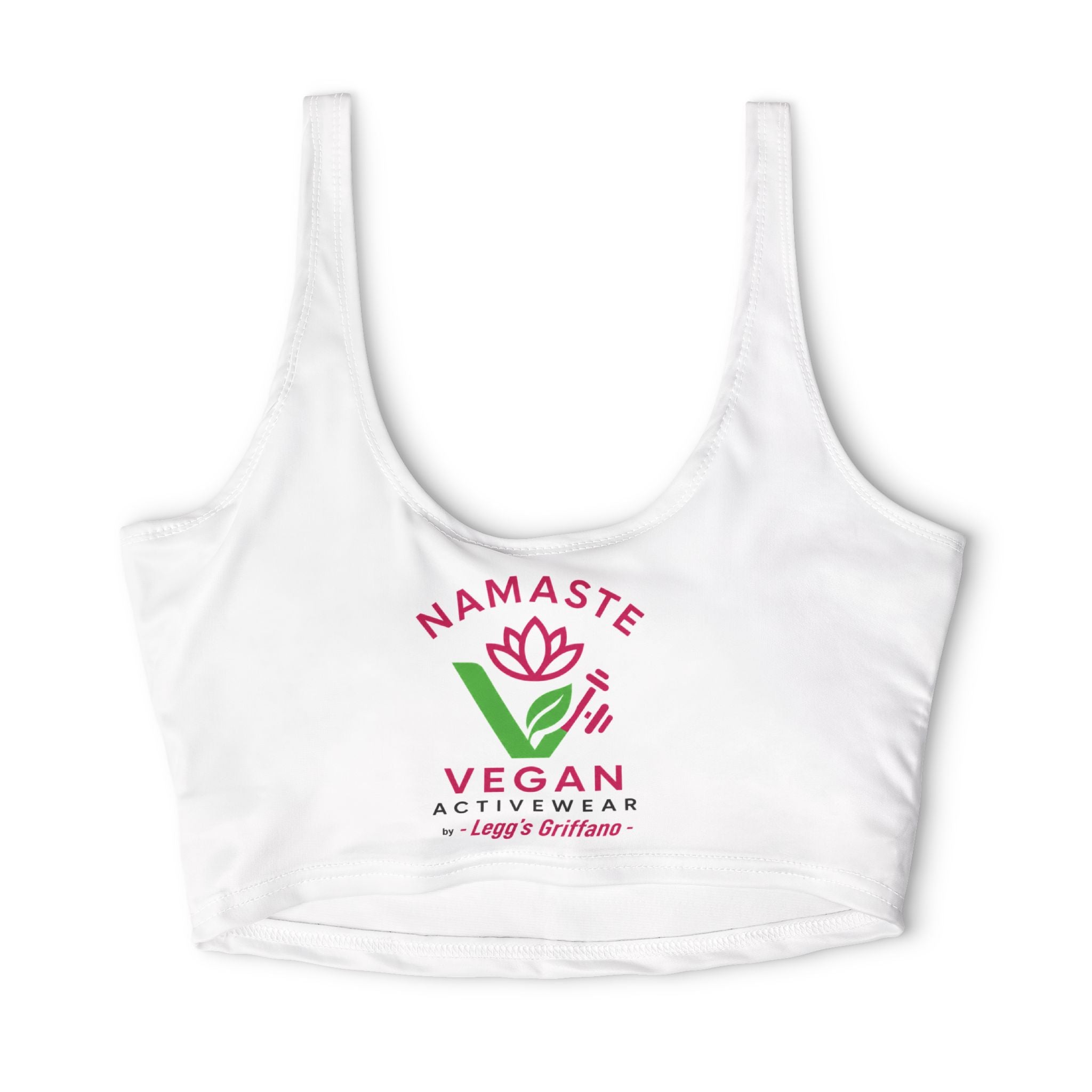 Motivational Sports Bra — “Strong Enough to Stand Alone / Kind Enough to Lift Others” Crop Top
