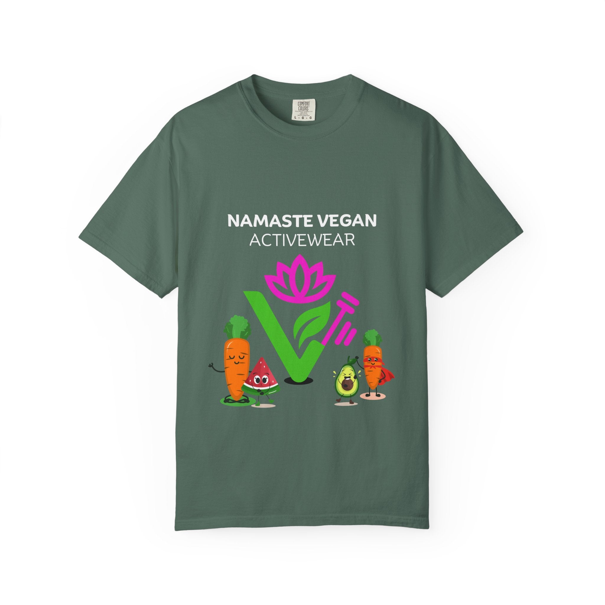 Vegan Garden T-Shirt — 'No Meat' Cute Veggie Graphic Tee Printify