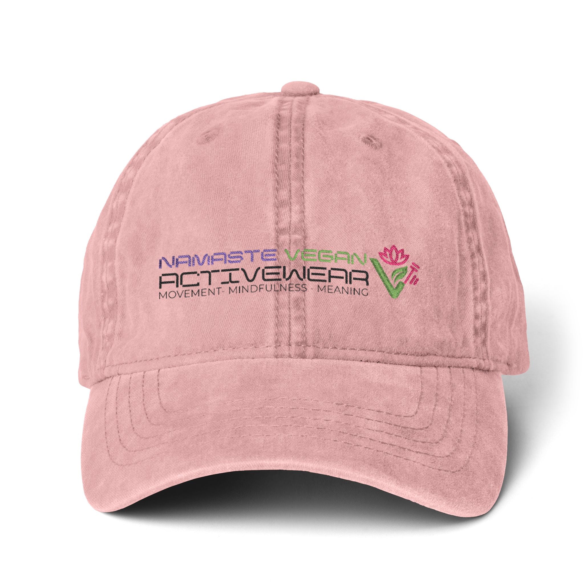 Women's Pigment-Dyed Cap with Fashion Undervisor (Embroidery) Printify