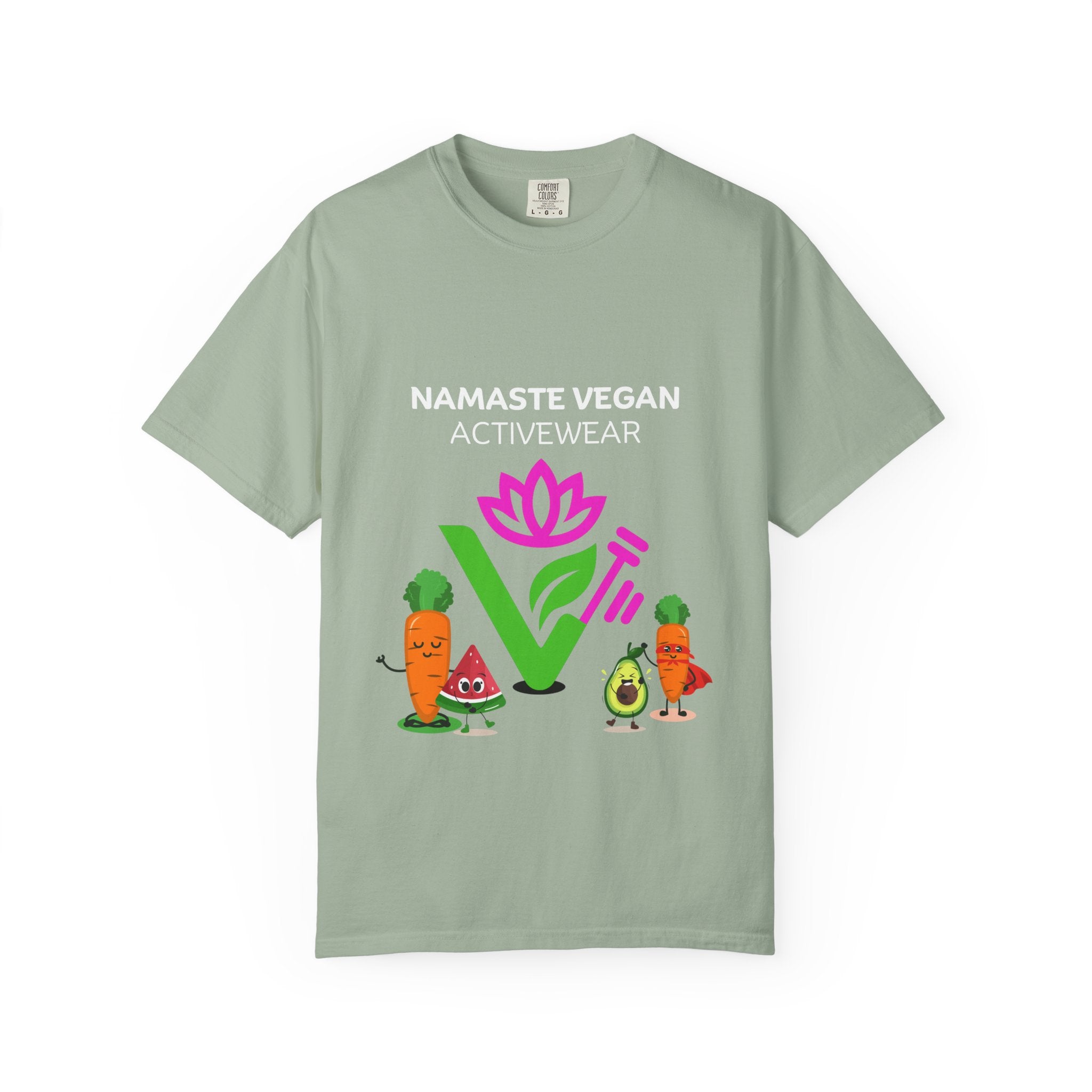 Vegan Garden T-Shirt — 'No Meat' Cute Veggie Graphic Tee
