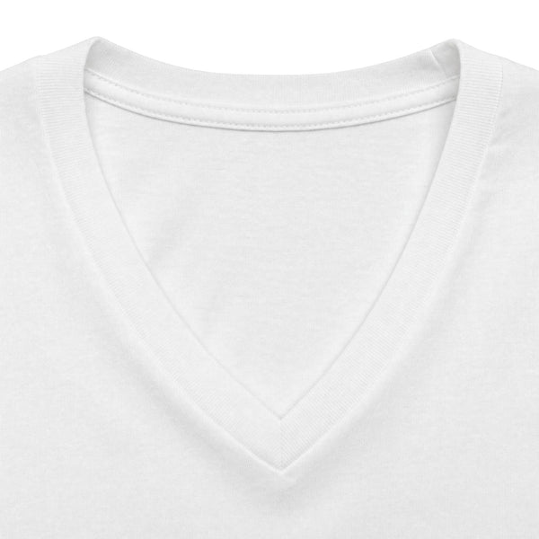 Women's Relaxed Heather CVC V-Neck Tee Printify