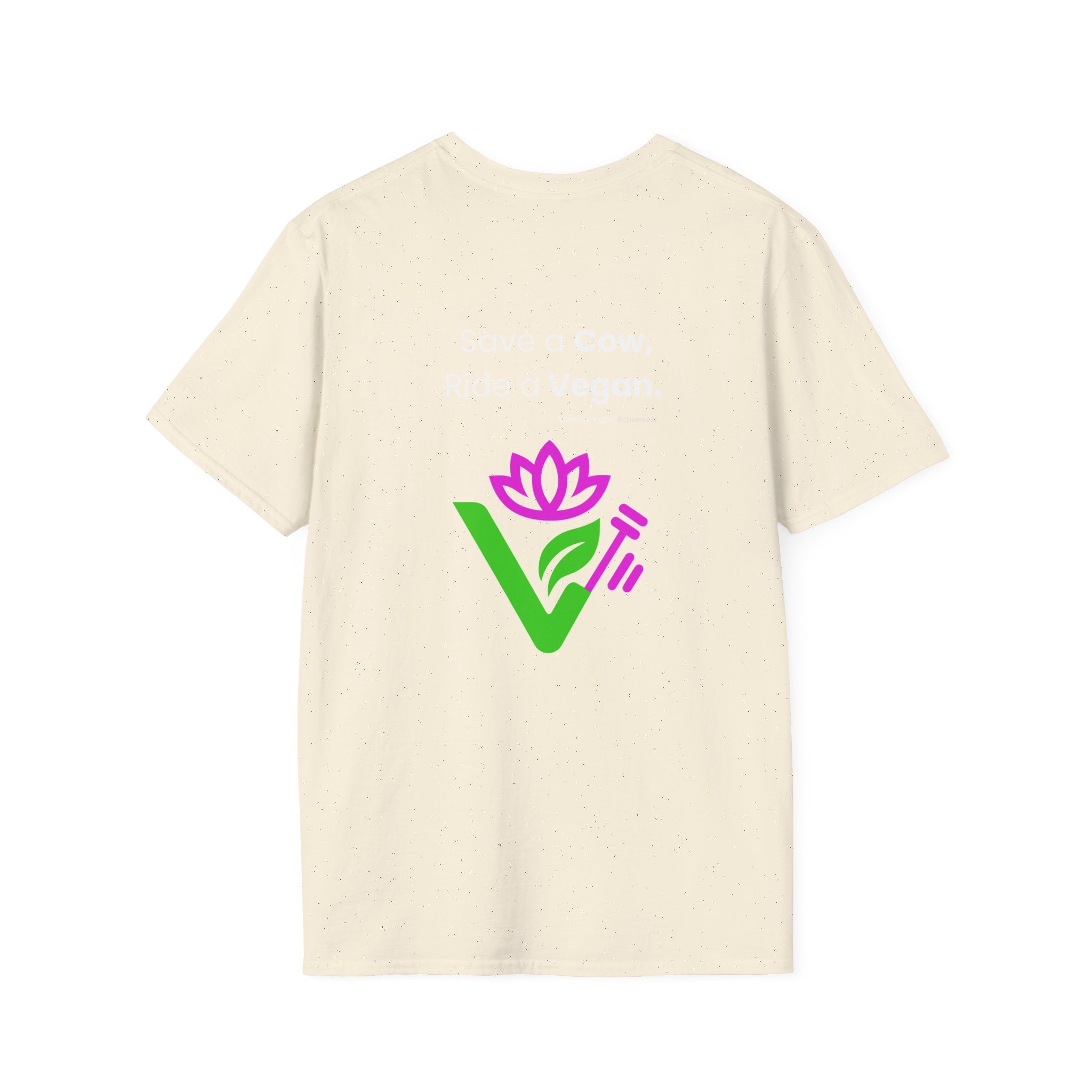 Vegan Power T-Shirt — "Powered by Plants, Seductive by Nature" Plant-Based Graphic Tee Printify