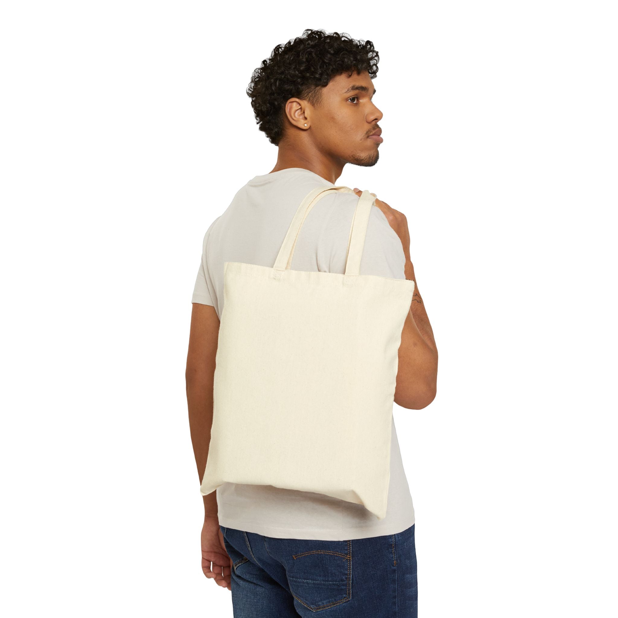 Namaste Vegan Activewear Canvas Tote Bag Printify