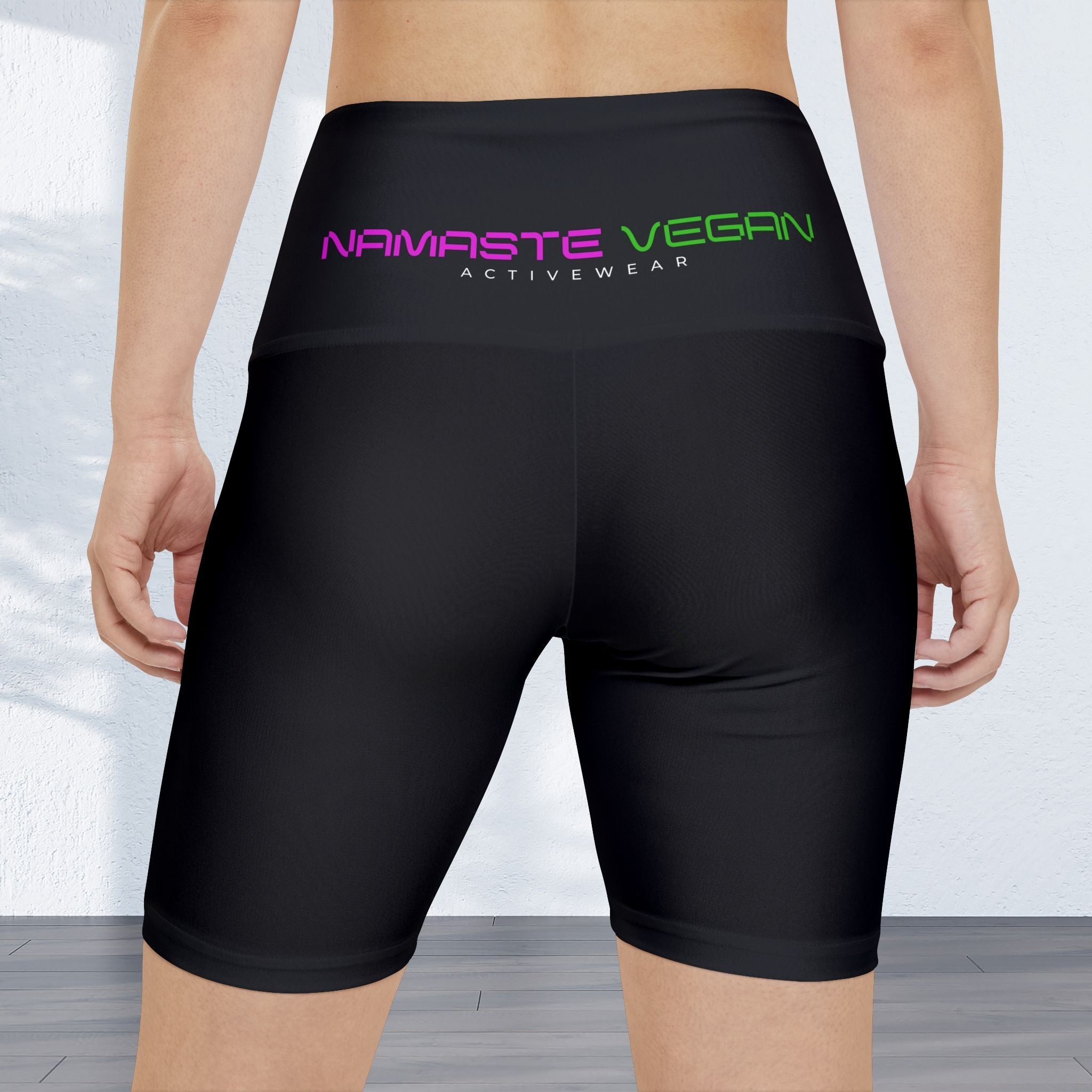 Namaste Vegan SculptFit™ Workout Shorts Printify