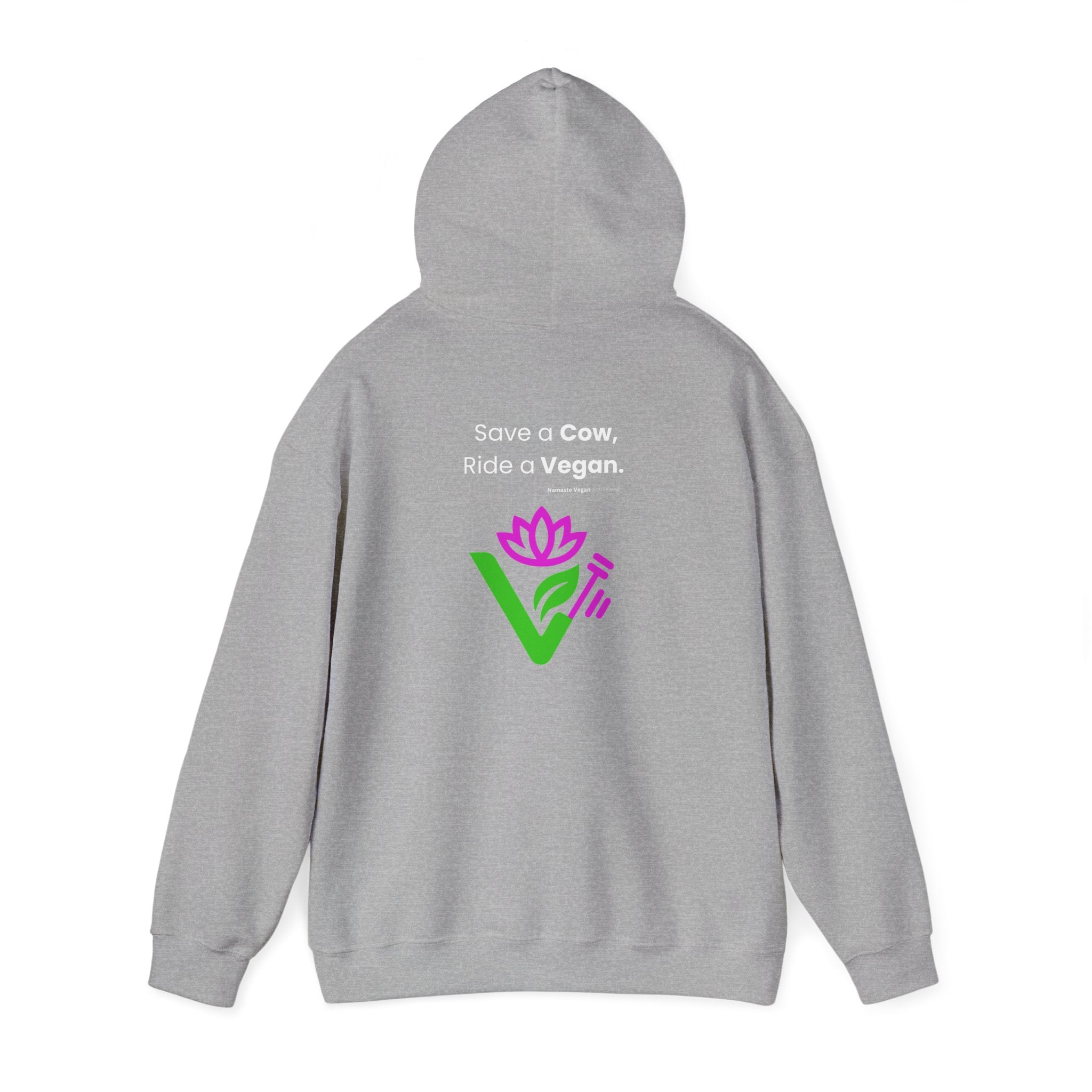 Vegan Kids Hoodie — 'So Cute, So Strong. Kids a Vegan.' Plant-Powered Children's Sweatshirt Printify